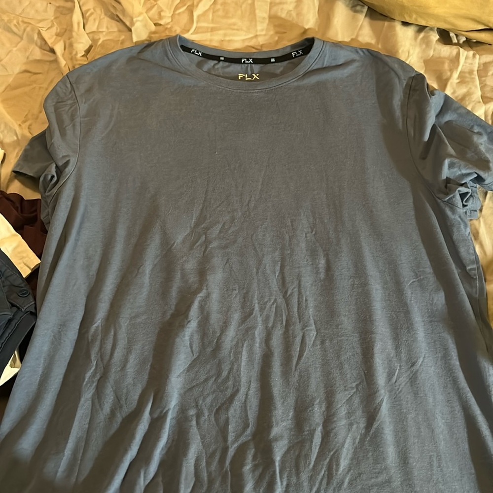 Blue FLX tee